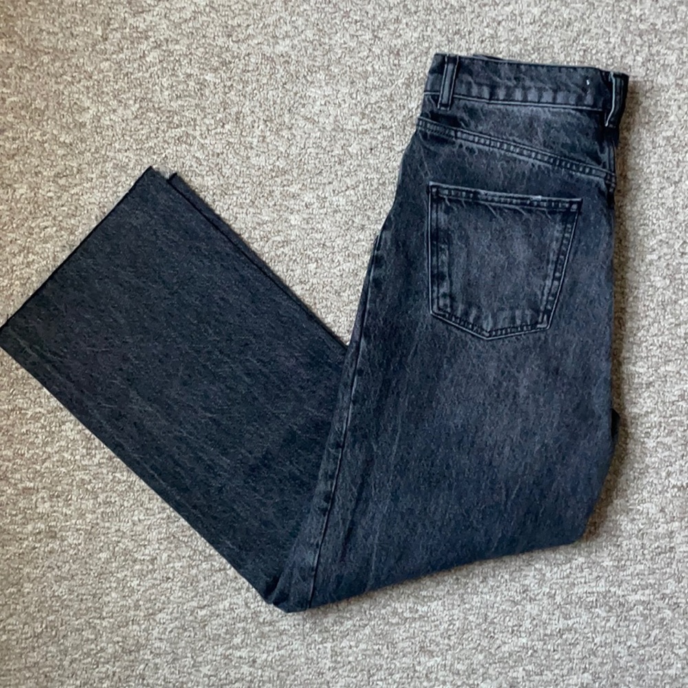 Wide leg jeans